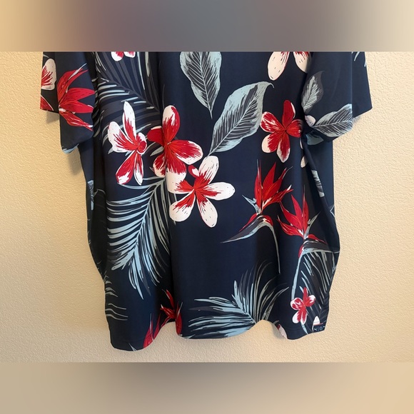 PUMA Men's MATTR Luau Golf Polo Size XXL in Blue/White/Red Floral NWT - Picture 9 of 10